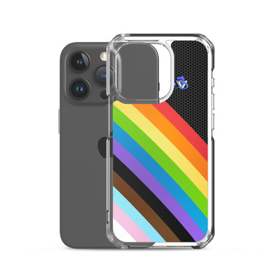 Pride Rainbow Clear Case for iPhone®