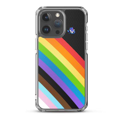 Pride Rainbow Clear Case for iPhone®