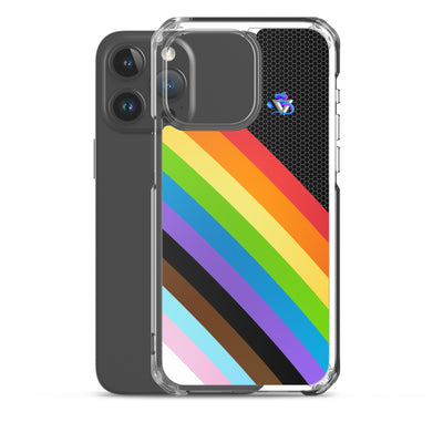 Pride Rainbow Clear Case for iPhone®