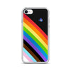 Pride Rainbow Clear Case for iPhone®