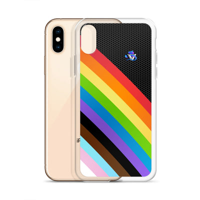 Pride Rainbow Clear Case for iPhone®