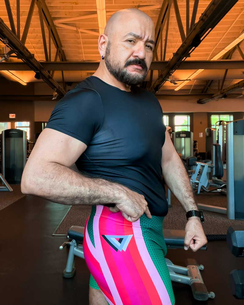 Free Palestine Spandex Shorts
