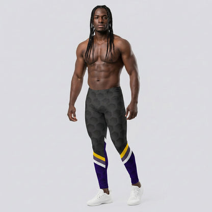 Glute Flex Bodybuilding Tights (Non-Binary Pride Colorway)