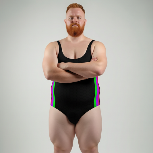 Hair Metal Butcher Wrestling Singlet