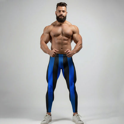 Hard Cobalt  Bodybuilding Tights