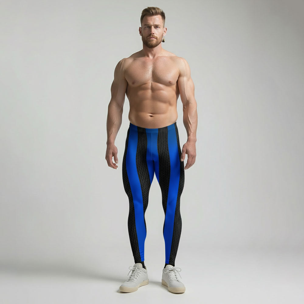 Hard Cobalt  Bodybuilding Tights