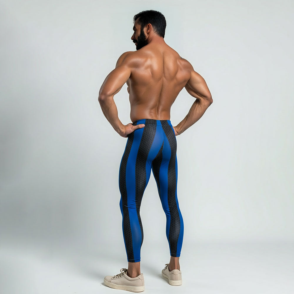 Hard Cobalt  Bodybuilding Tights