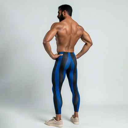 Hard Cobalt  Bodybuilding Tights
