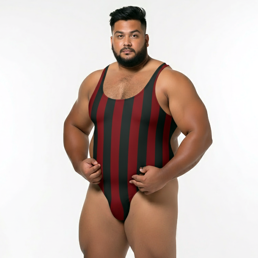 Maroon Noir Bodysuit