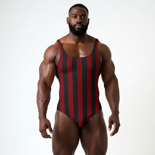 Maroon Noir Bodysuit