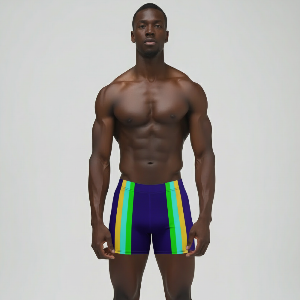 Neon Cassette Spandex Shorts