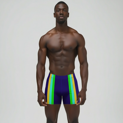 Neon Cassette Spandex Shorts