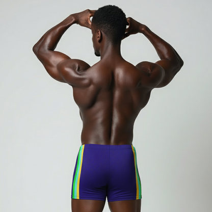 Neon Cassette Spandex Shorts