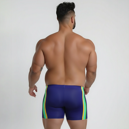 Neon Cassette Spandex Shorts