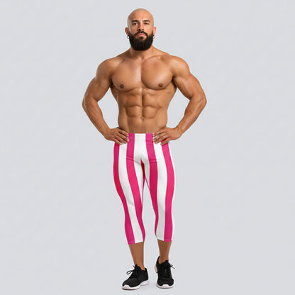 Pink Tourmaline 3/4 Bodybuilding Tights