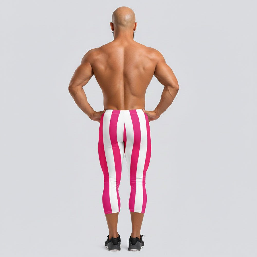 Pink Tourmaline 3/4 Bodybuilding Tights