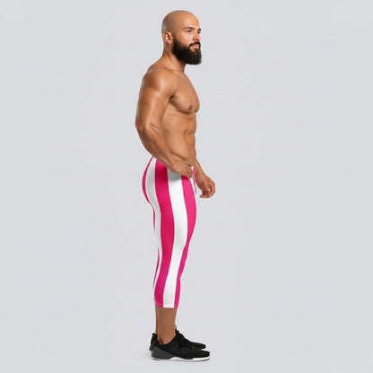 Pink Tourmaline 3/4 Bodybuilding Tights