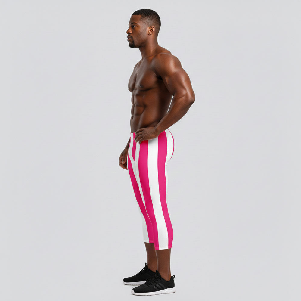 Pink Tourmaline 3/4 Bodybuilding Tights