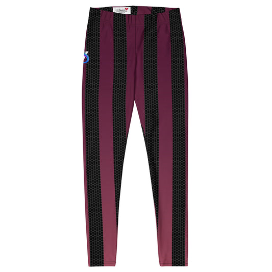 Plum Plus-Size Bodybuilding Tights