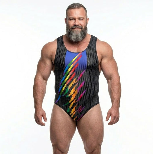 Pride Jaguar Butcher Wrestling Singlet