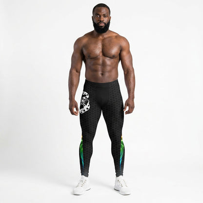 Queer Strength Plus-Size/High-Waisted Bodybuilding Tights