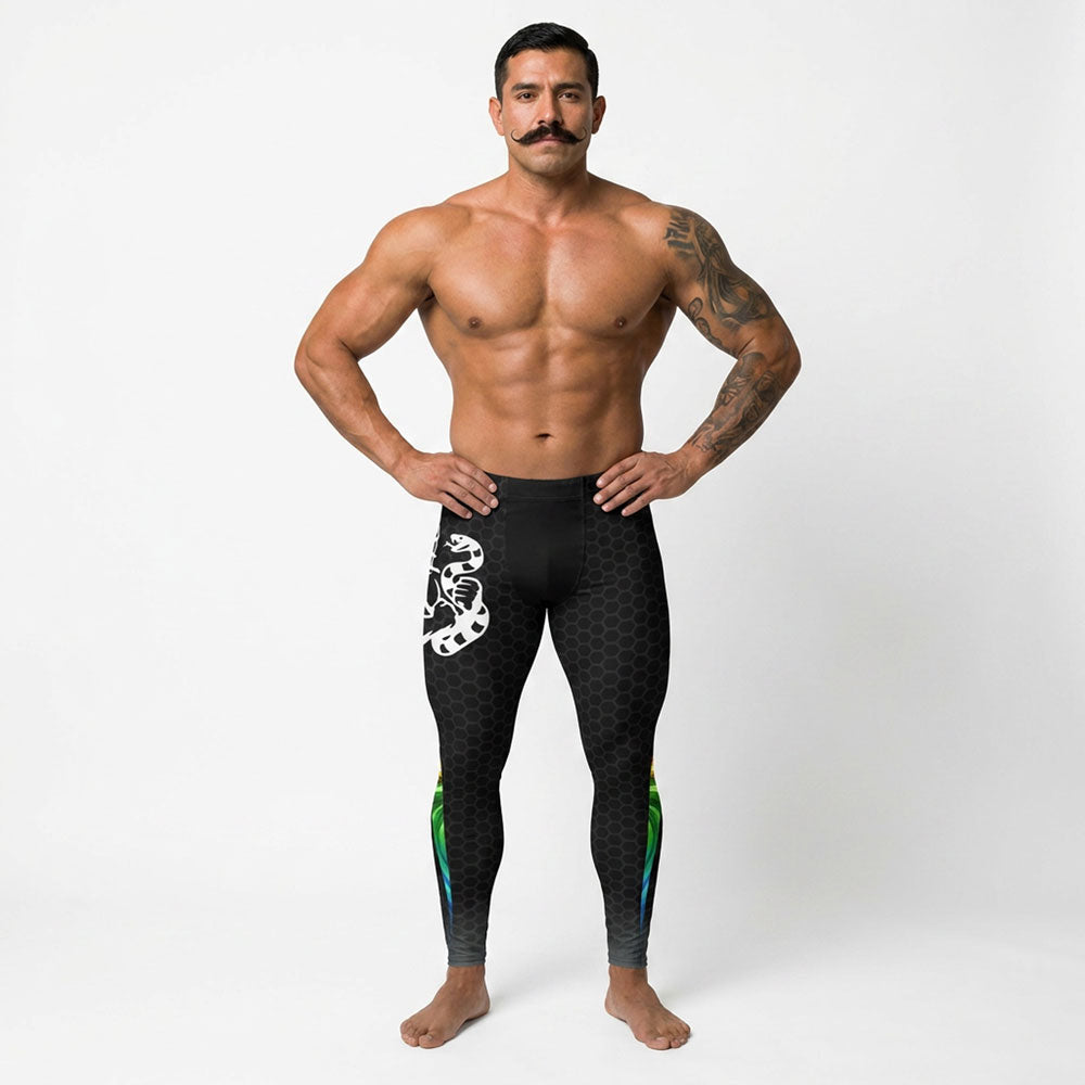 Queer Strength Plus-Size/High-Waisted Bodybuilding Tights