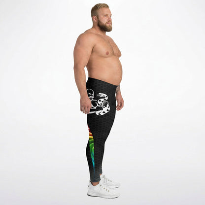 Queer Strength Plus-Size/High-Waisted Bodybuilding Tights