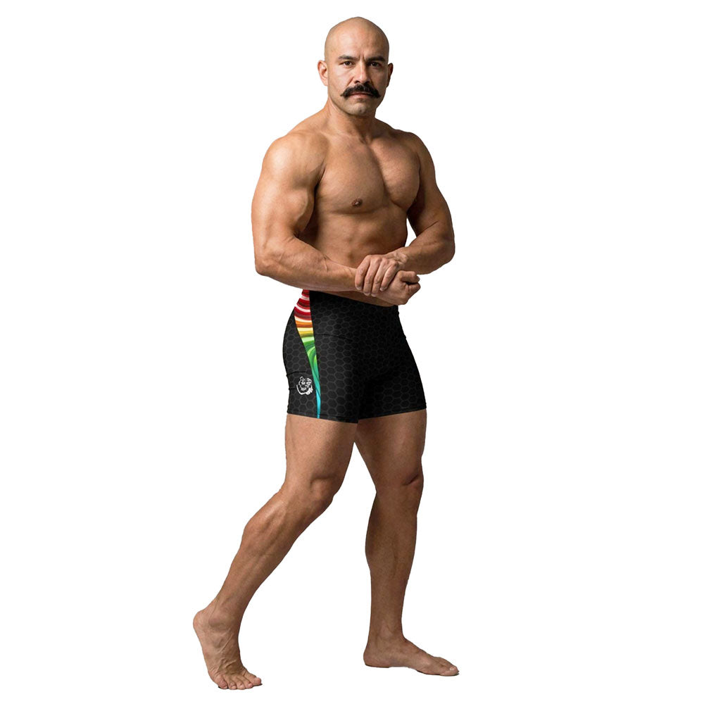 Queer Strength Spandex Shorts