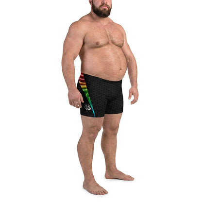 Queer Strength Spandex Shorts