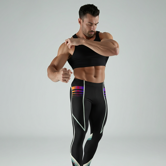 Sea Prism Bodybuilding Tights