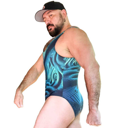 Rip and Strip Butcher Wrestling Singlet