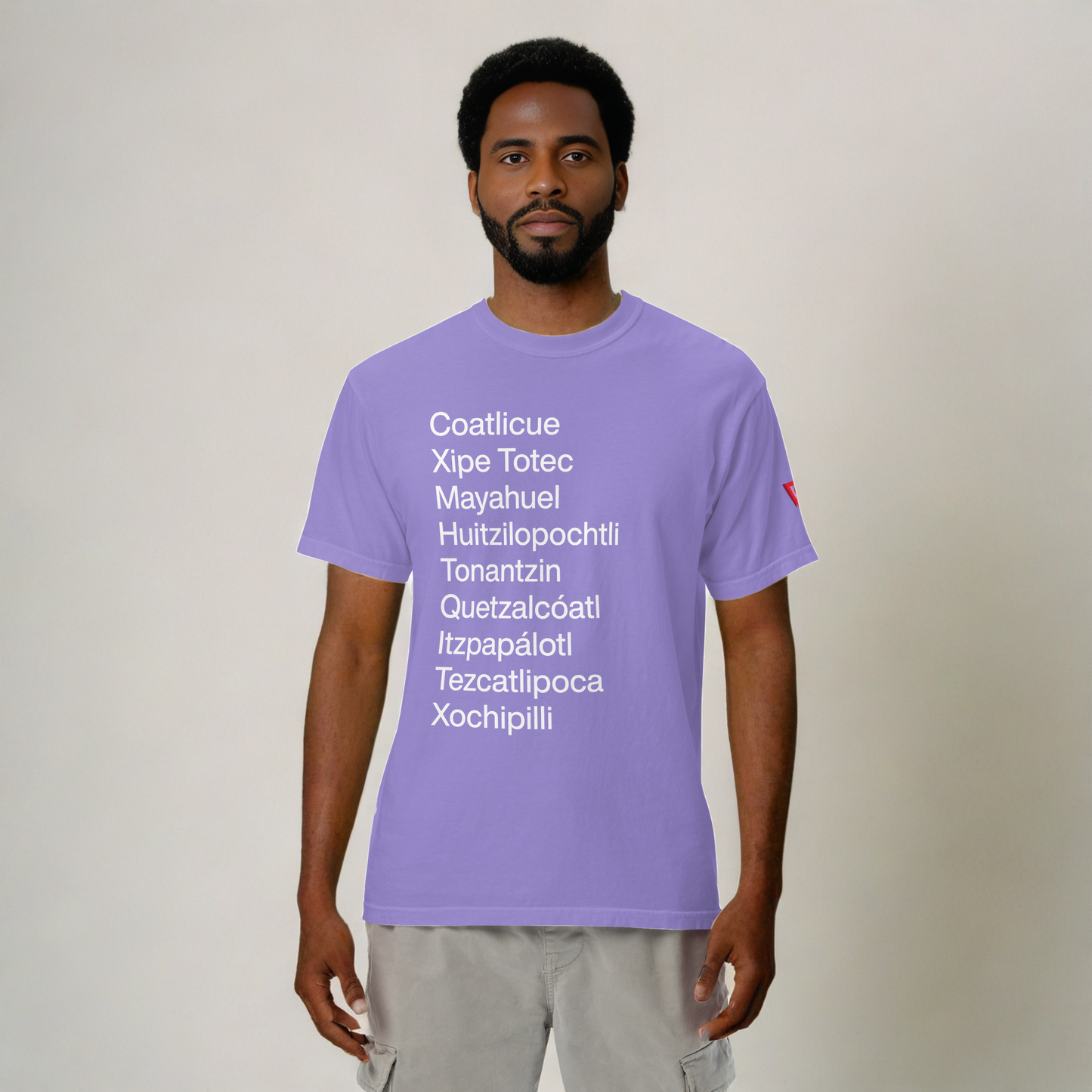 Return of the Aztec Gods Heavyweight Cotton T-Shirt