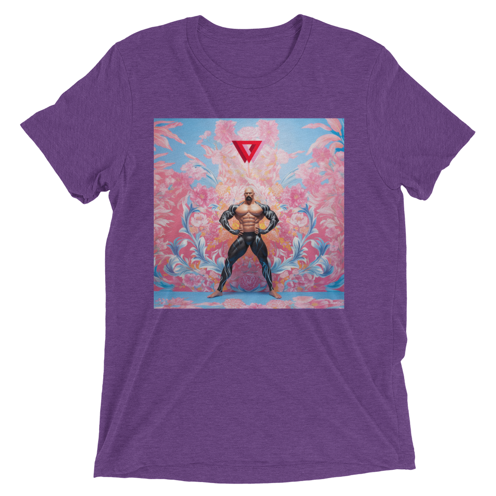 Flower Muscle Boss Tri-Blend T-Shirt
