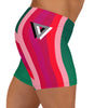 Watermelon/Free Palestine Spandex Shorts