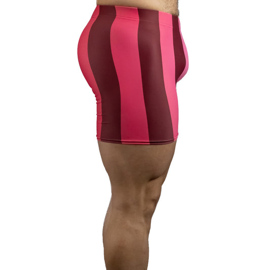 Pomegranate Spandex Shorts