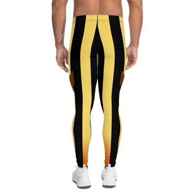 Honey (Bear Pride) Plus-Size, High-Waisted Bodybuilding Tights