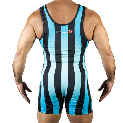 80's Retro Mint Wrestling Singlet