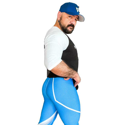 Blue Racer Plus-Size/High Waisted Bodybuilding Tights