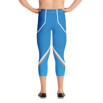 Blue Racer Capri Bodybuilding Tights