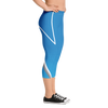 Blue Racer Capri Bodybuilding Tights