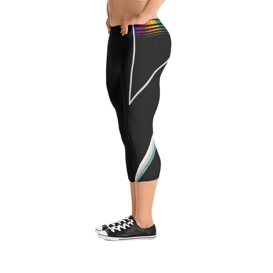 Dark Rainbow 3000 3/4 Bodybuilding Tights