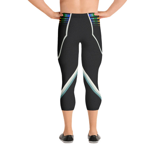 Dark Rainbow 3000 3/4 Bodybuilding Tights