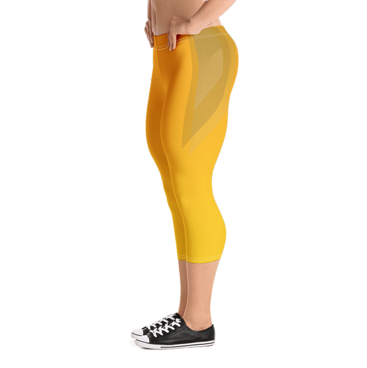 Gold Mamba Capri Bodybuilding Tights