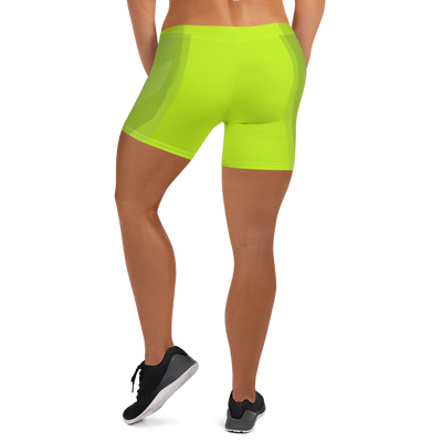 Green Mamba Spandex Shorts