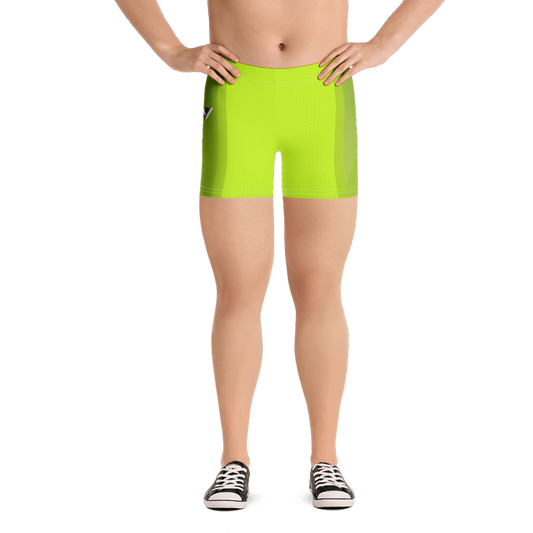 Green Mamba Spandex Shorts