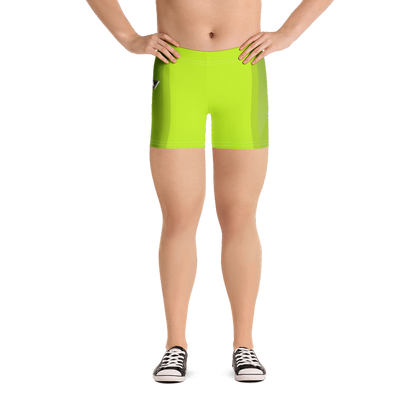 Green Mamba Spandex Shorts