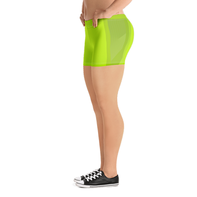 Green Mamba Spandex Shorts