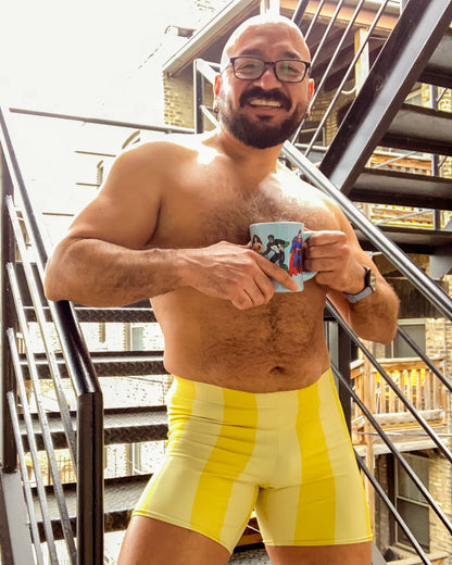 Lemon Spandex Shorts