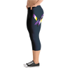 Non-Binary Pride Capri Bodybuilding Tights