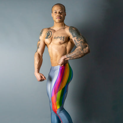 Pride Bodybuilding Tights (Silver Edition)
